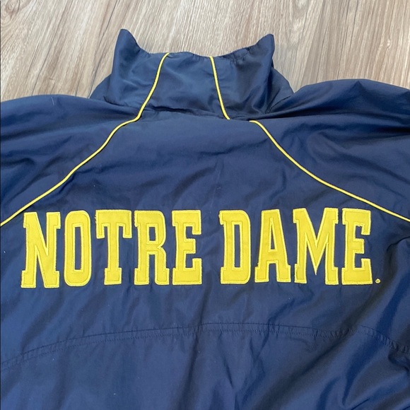 Notre Dame Navy Pullover Jacket - Picture 10 of 12